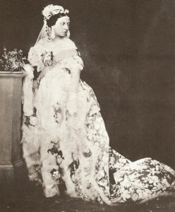 Королева Виктория в свадебный букет добавила веточки мирта
